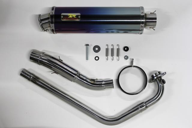 Realize GSX-R125 バイクマフラー 8BJ-DL32D 22Racing Ti チタン